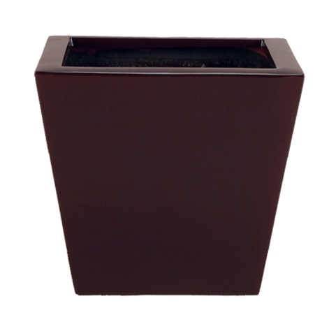 Tapered Square Fiberglass Container - LDF SilkCONTAINERS