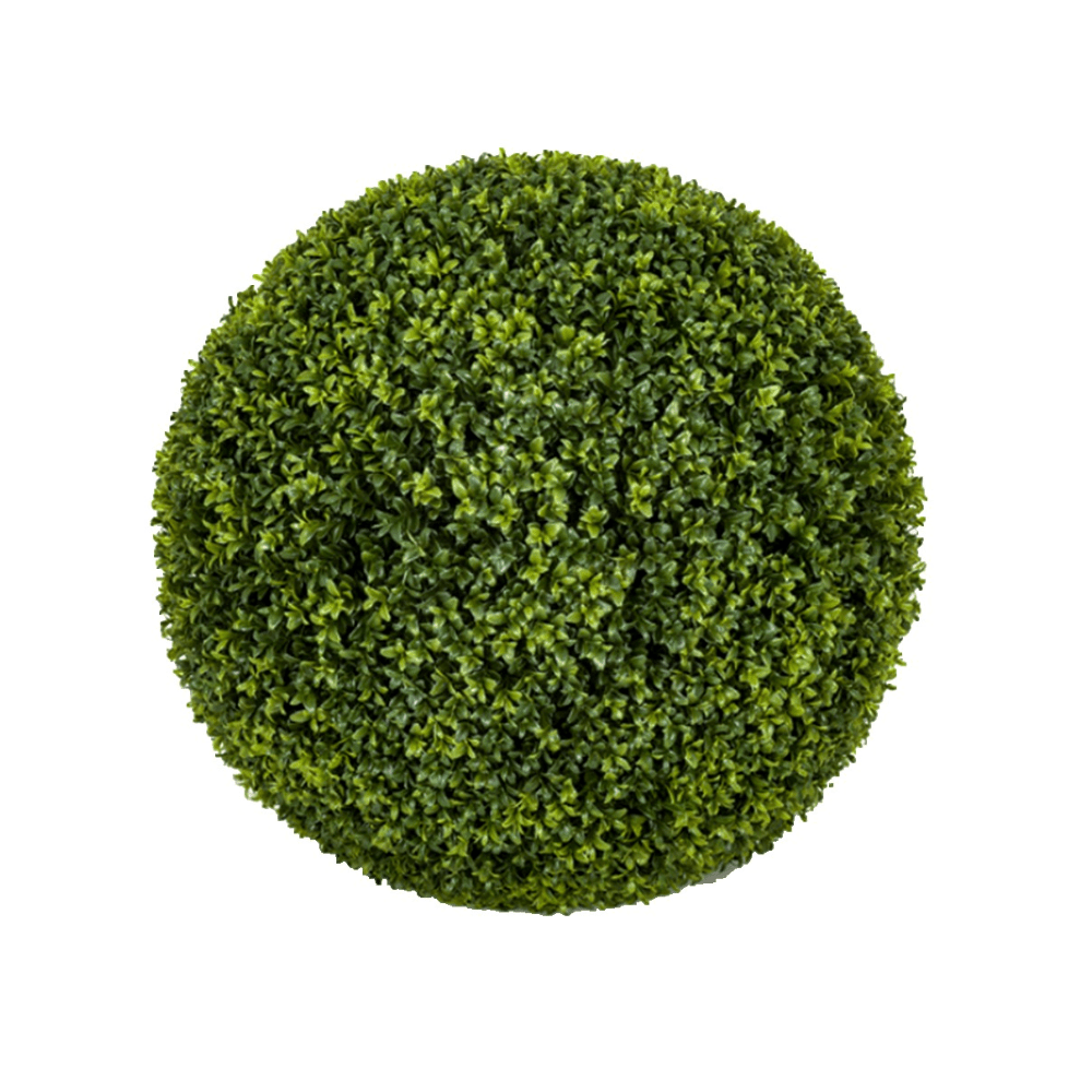UV Protected Outdoor New Leaf Boxwood Sphere - Various Sizes Available - LDF Silkplants
