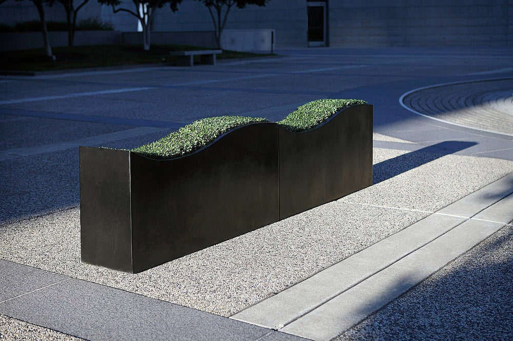 Wave Fiberglass Container - LDF Silkcontainers