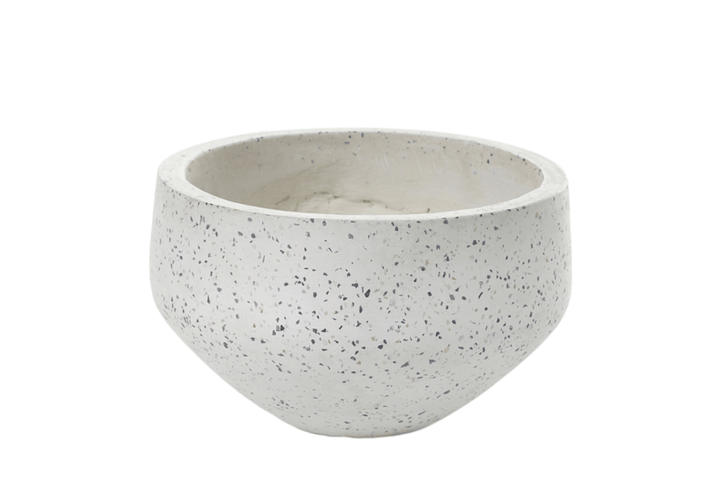 White Terrazzo Round Bowl - LDF SilkCONTAINERS