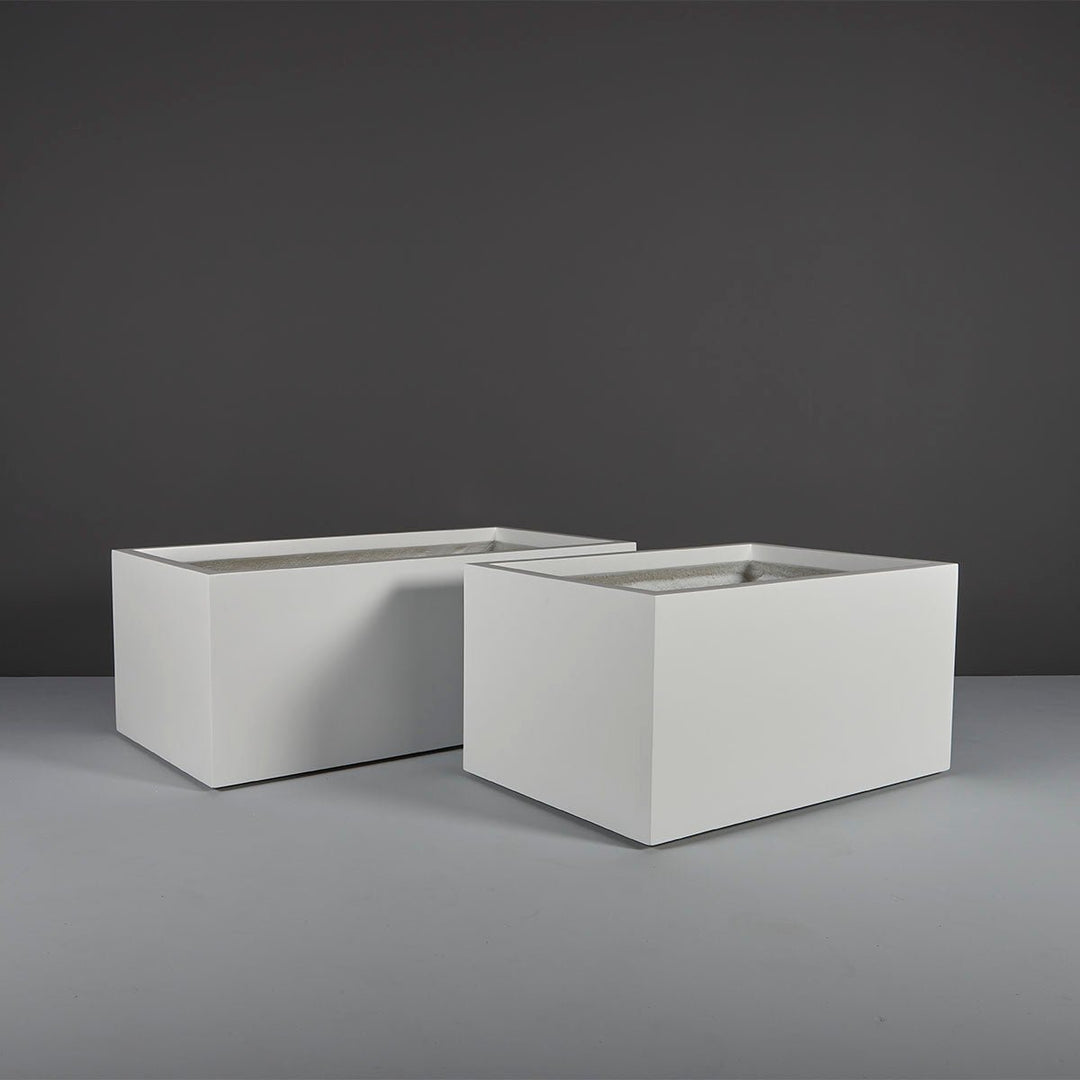 Wide Rectangular Container for Indoor and Outdoor Use - LDF Silkcontainers